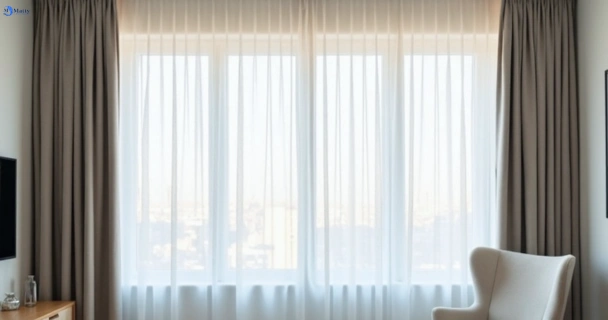Freshly steam cleaned curtains in tallebudgera-valley QLD